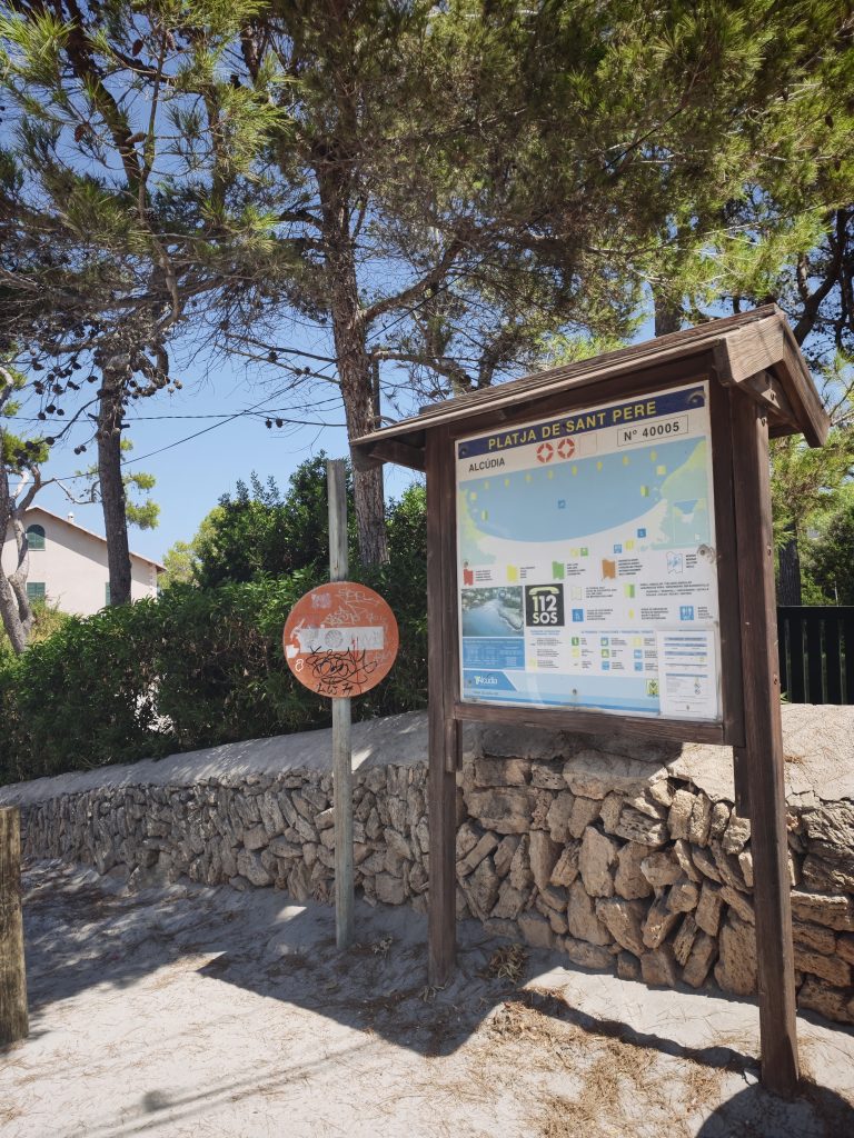 Platja de Sa Font de Sant Joan + platja de sant pere
